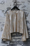 Mutedance 24 Spring/Summer Velvet Flared Cuff Shirt MD-MD24SS38 PM164